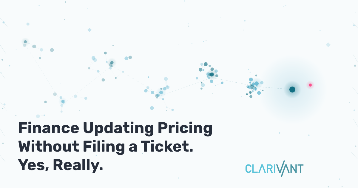 Finance Asked If They Could Update Pricing Without a Jira Ticket. We Said Yes.