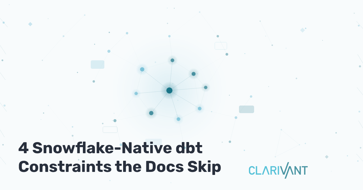Running dbt Natively in Snowflake (Without dbt Cloud): What They Don't Tell You